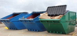 Industrial waste skips